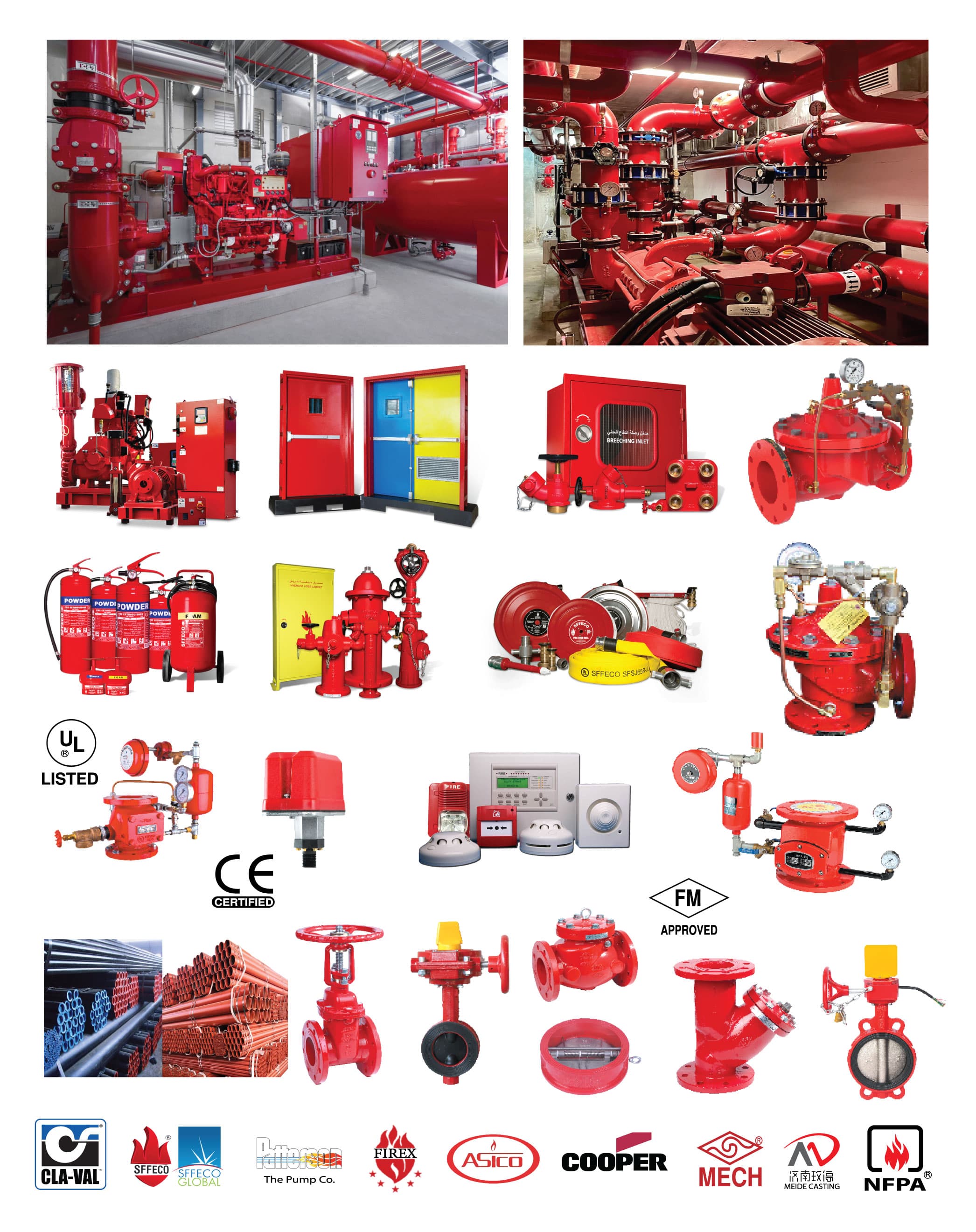 Asgar Trading & Asgar Engineering product catalogue cover — pipes, valves & fittings